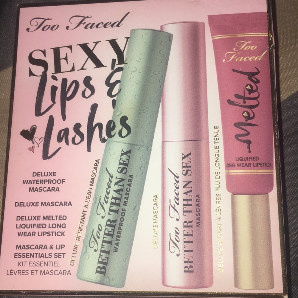 Too faced sexy lips and lashes MAKE ME AN OFFER